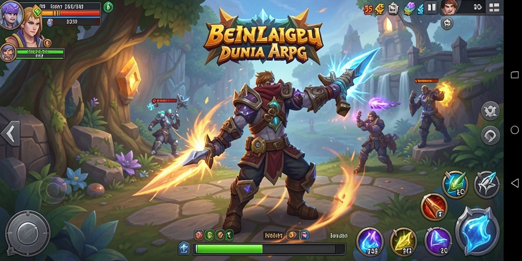Screenshot menunjukkan aksi pertempuran yang mendebarkan di 55RT.
