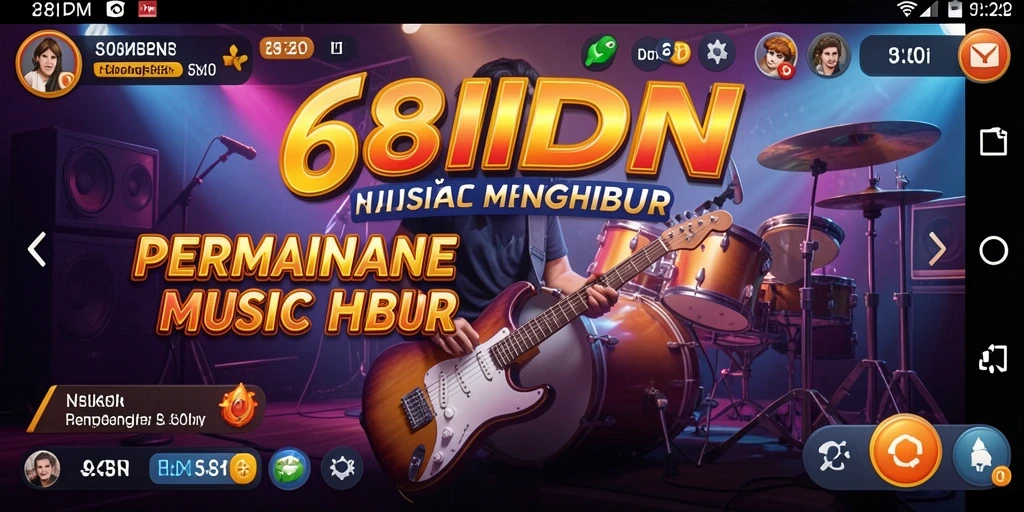 Tampilan gameplay interaktif dari 68IDN yang seru dan menantang.