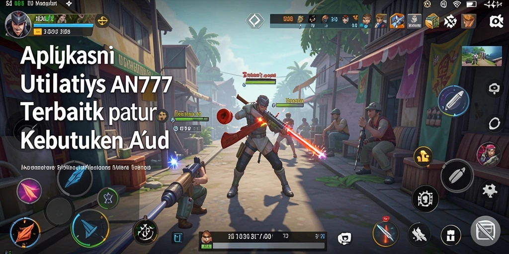 Tampilan screenshot utama AN777 yang menunjukkan fitur utilitas yang lengkap.