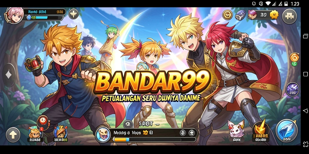 Tampilan gameplay BANDAR99 yang menakjubkan dan dinamis.