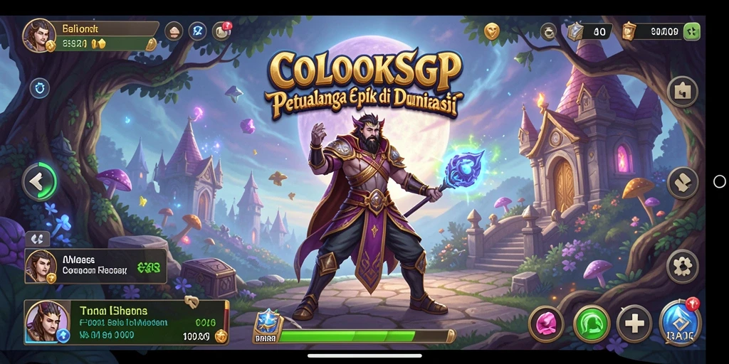 Tampilan gameplay menarik dari COLOKSGP yang menampilkan aksi pertarungan.
