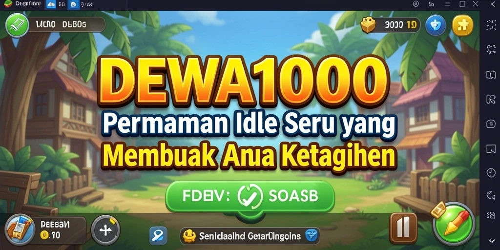 Tampilan gameplay DEWA1000 yang menarik dan imersif.