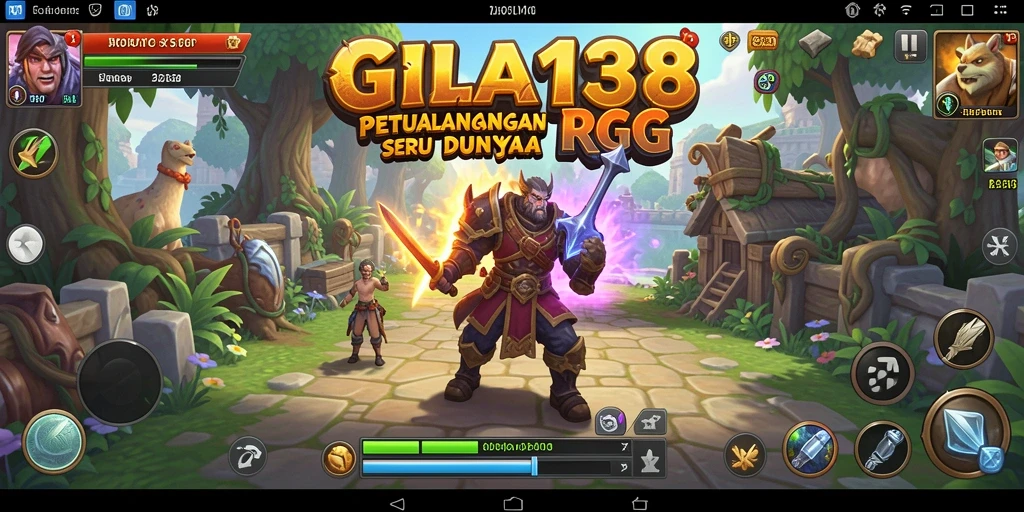 Tampilan gameplay seru GILA138 dengan pertarungan yang mendebarkan.