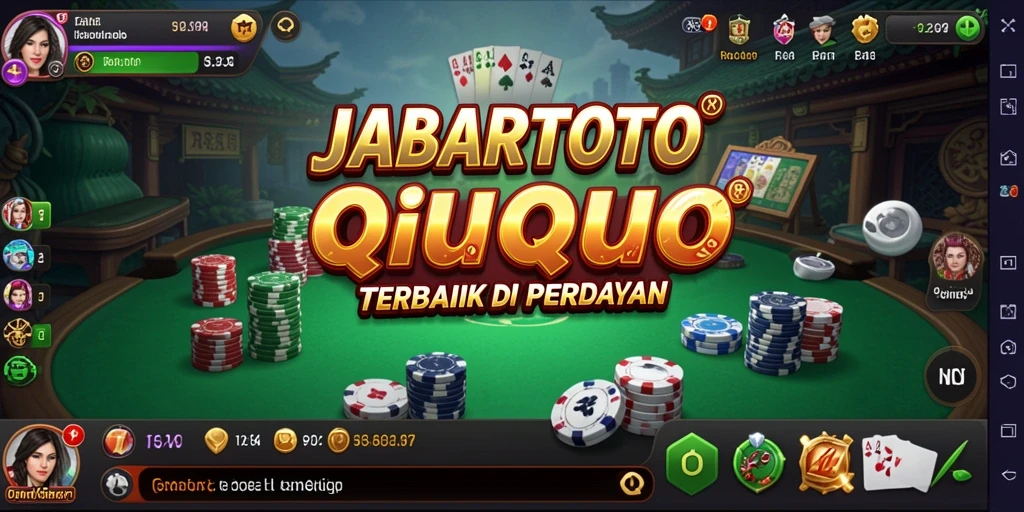 Gameplay seru QiuQiu di JABARTOTO dengan teman-teman.