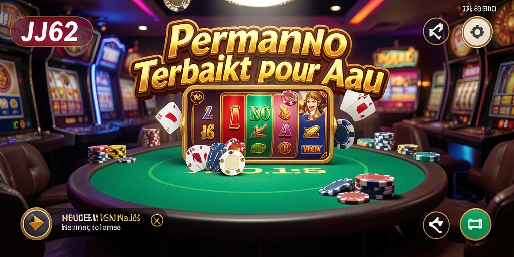 Tampilan gameplay menakjubkan dari permainan Kasino di JJ62.