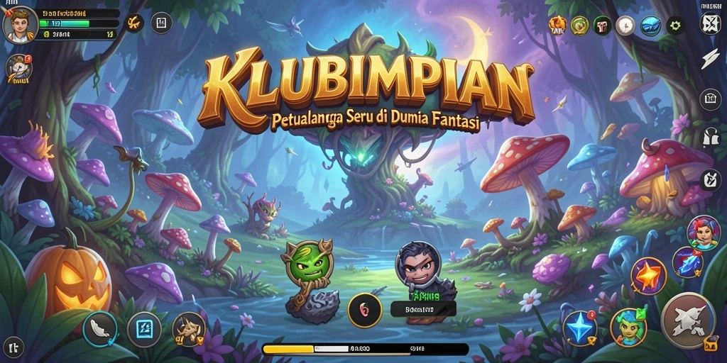 Gameplay seru dari KLUBIMPIAN dalam dunia petualangan yang epik.