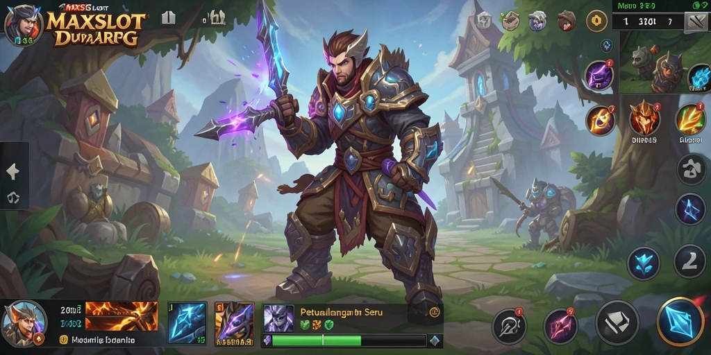 Tampilan gameplay yang mendebarkan dalam <strong>MAXSLOT</strong> dengan banyak aksi.