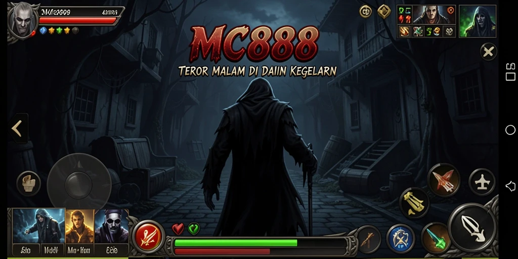 Screenshot MC888 yang menampilkan pengalaman gameplay Horror yang menegangkan.