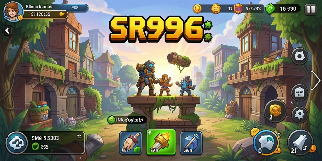 Gambaran gameplay Idle yang menarik dan seru dalam SR996.