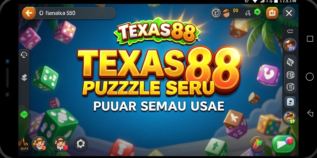 Tampilan menarik gameplay <strong>TEXAS88</strong> dalam menyelesaikan puzzle.